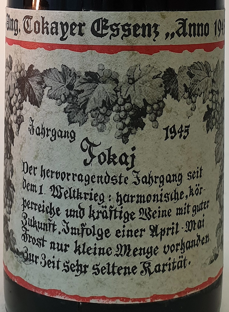 Tokaji Essencia: Tokayer Essenz