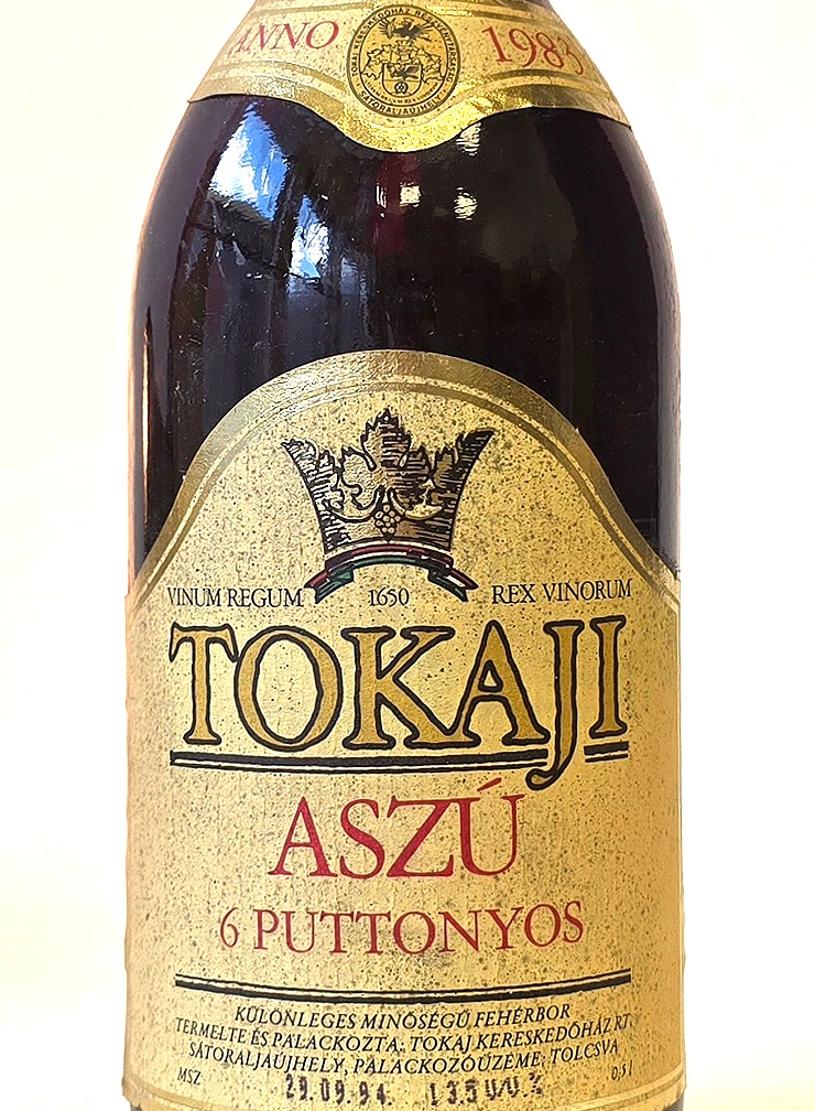 Old Vintages 1920-1990: Tokaji Aszú 6 puttonyos
